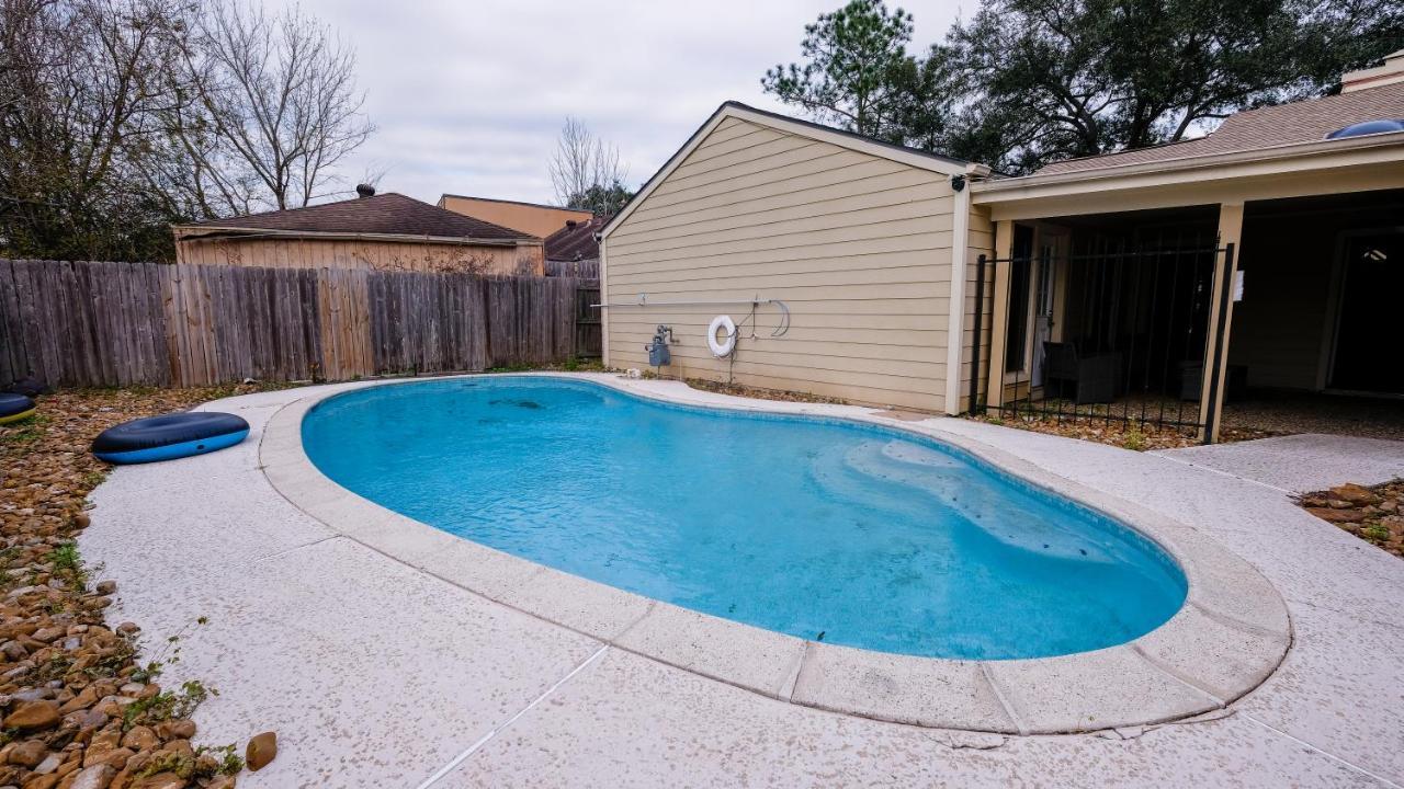 休斯敦Pool House, 20 Minutes From Dt 4Bdr For 10 Guests - Winkleman别墅 外观 照片